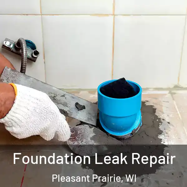  Foundation Leak Repair Pleasant Prairie, WI